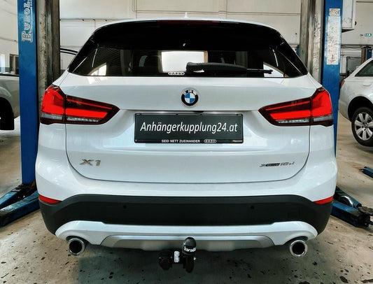 Nachrüstung einer starren Anhängerkupplung am BMW X1 F48 Facelift