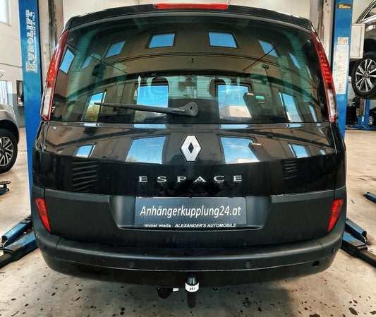 Nachrüstung einer Starren Anhängerkupplung am Renault Espace IV (Typ JK)
