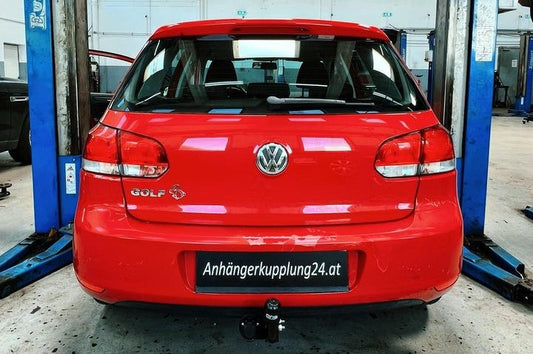 Nachrüstung einer starren Oris Anhängerkupplung am VW Golf 6 1K