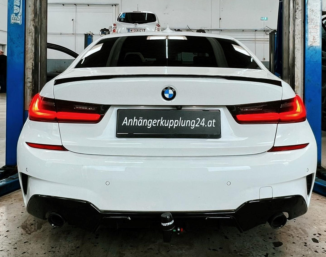 Nachrüstung einer abnehmbaren Westfalia Anhängerkupplung am BMW 3er G20 