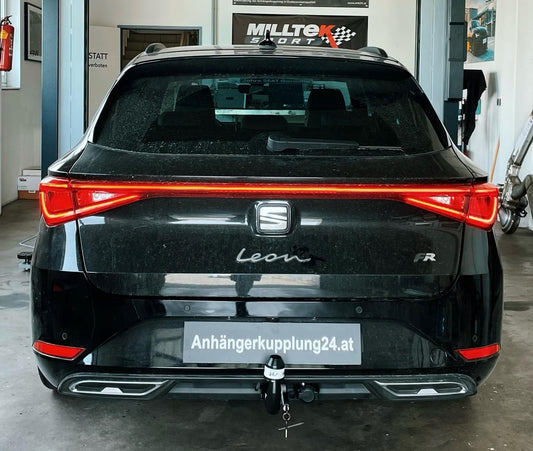 Nachrüstung einer abnehmbaren GDW Anhängerkupplung am Seat Leon FR Typ KL