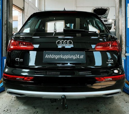 Nachrüstung einer mechanisch schwenkbaren Brink Anhängerkupplung am Audi Q5 FY