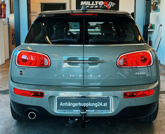 Nachrüstung einer abnehmbaren Towcar Anhängerkupplung am Mini Clubman F54