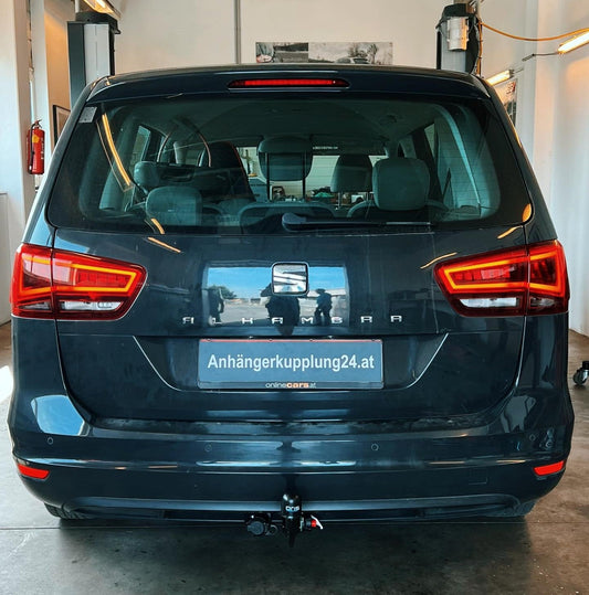 Nachrüstung einer abnehmbaren Oris Anhängerkupplung am Seat Alhambra 7N