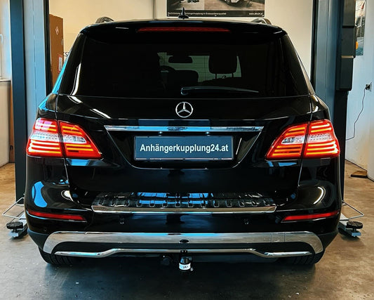 Nachrüstung einer abnehmbaren GDW Anhängerkupplung am Mercedes ML 350d W166