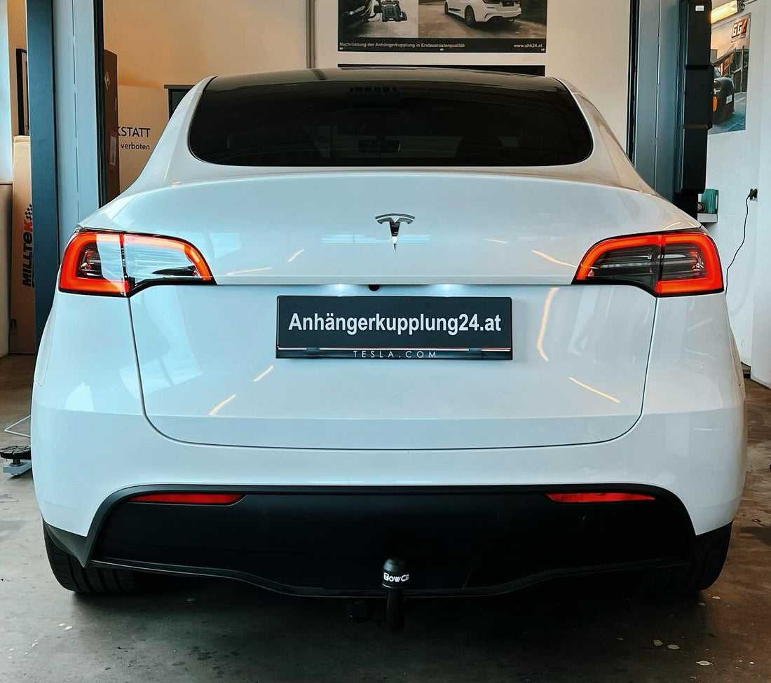 Nachrüstung einer abnehmbaren Towcar Anhängerkupplung am Tesla Model Y