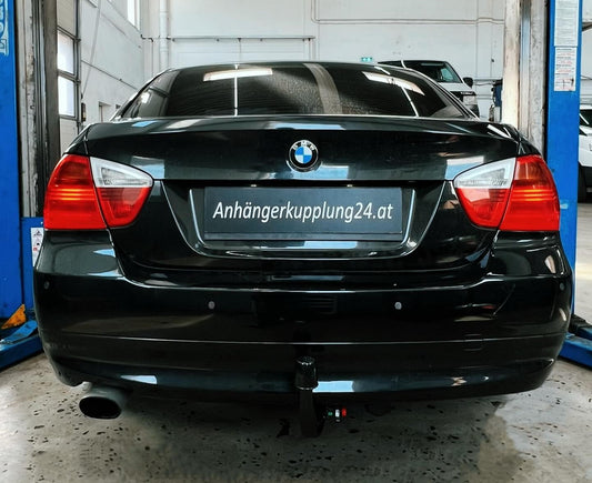 Nachrüstung einer abnehmbaren Westfalia Anhängerkupplung am BMW 3er E90 320d