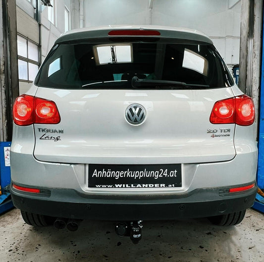 Nachrüstung einer starren Oris Anhängerkupplung am VW Tiguan 5N