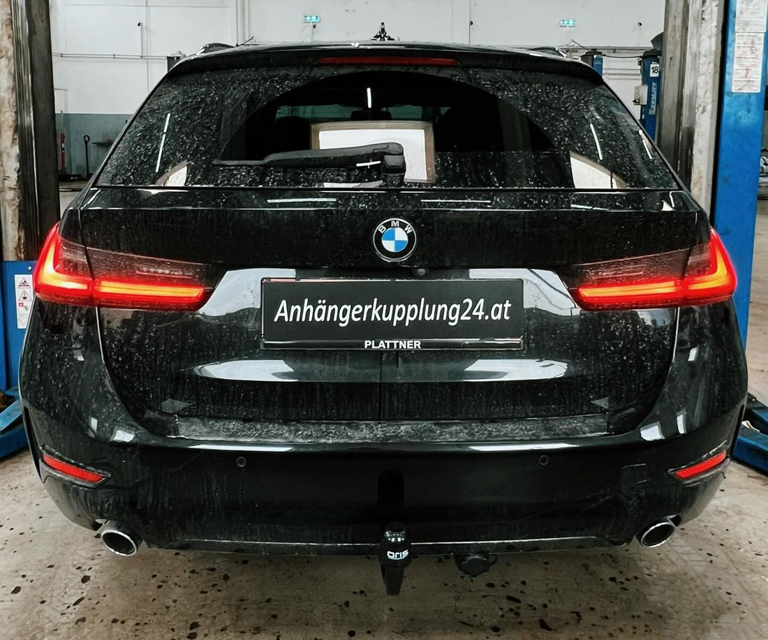 Nachrüstung einer abnehmbaren Oris Anhängerkupplung am BMW 3er G21 Touring