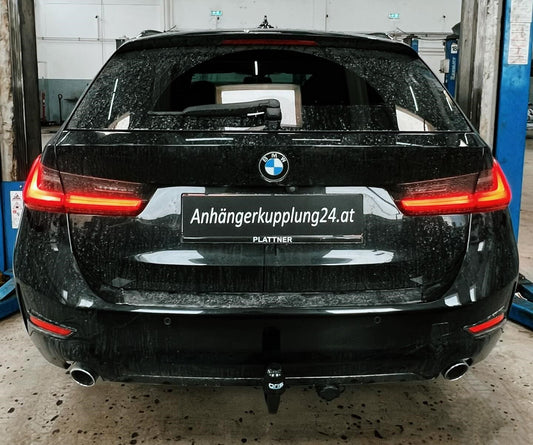 Nachrüstung einer abnehmbaren Oris Anhängerkupplung am BMW 3er G21 Touring