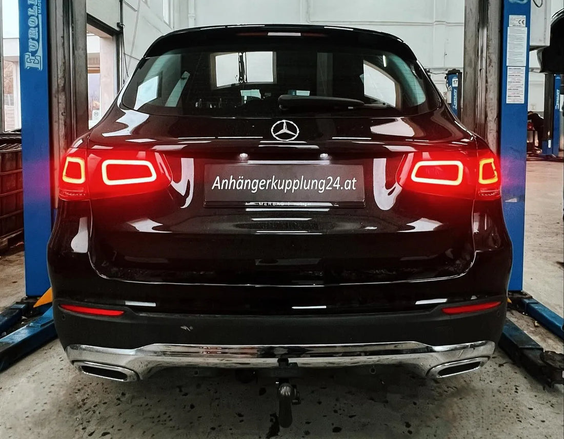 Nachrüstung einer mechanisch schwenkbaren Anhängerkupplung am Mercedes GLC