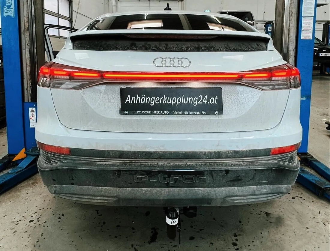 Nachrüstung einer abnehmbaren GDW Anhängerkupplung am Audi Q4 E-tron Sportback