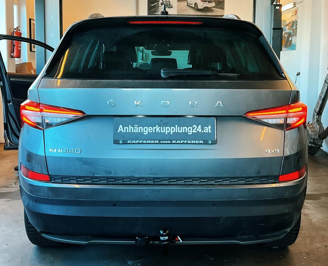 Nachrüstung einer abnehmbaren ORIS Anhängerkupplung am SKODA KODIAQ