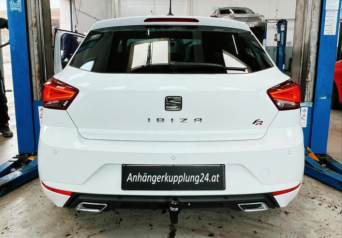 Nachrüstung einer abnehmbaren ORIS Anhängerkupplung am Seat Ibiza V