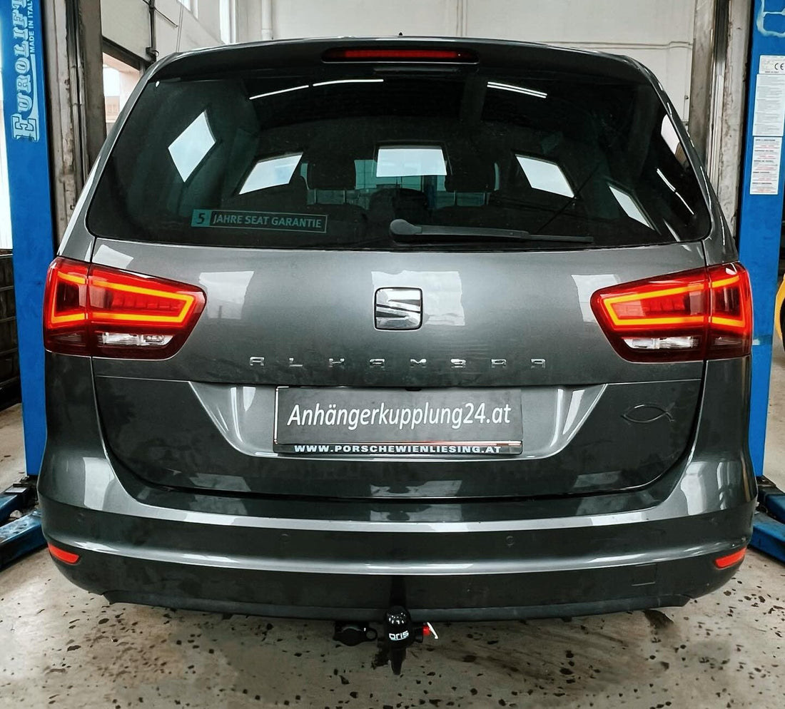 Nachrüstung einer abnehmbaren ORIS Anhängerkupplung am  SEAT ALHAMBRA