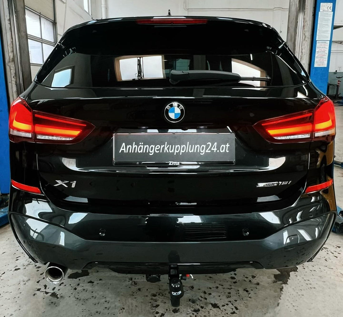 Nachrüstung einer abnehmbaren ORIS Anhängerkupplung am BMW X1 F48