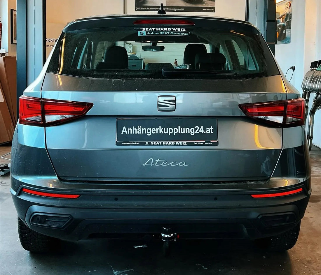 Nachrüstung einer abnehmbaren Westfalia Anhängerkupplung am SEAT ATECA