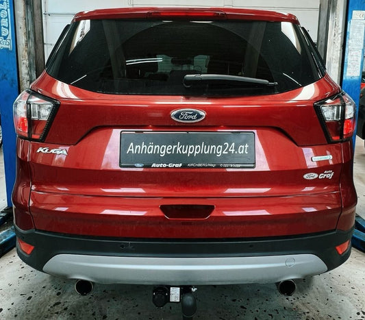 Nachrüstung einer starren Hak-Pol Anhängerkupplung am Ford Kuga II