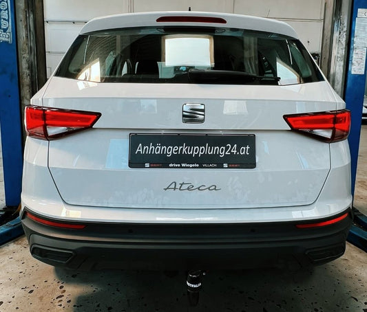 Nachrüstung einer abnehmbaren Westfalia Anhängerkupplung am Seat Ateca