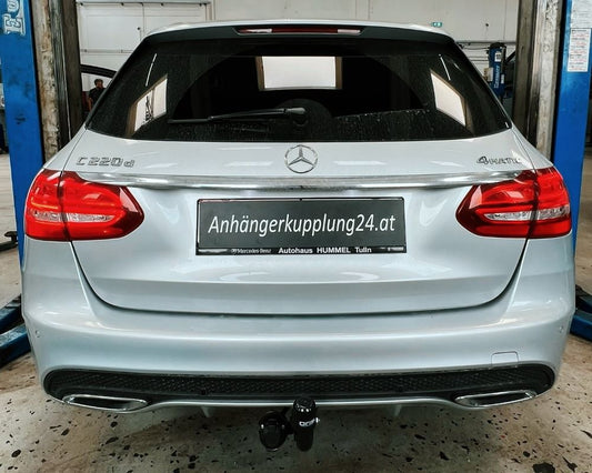 Nachrüstung einer starren ORIS Anhängerkupplung am MERCEDES-BENZ C-KLASSE T-Modell
