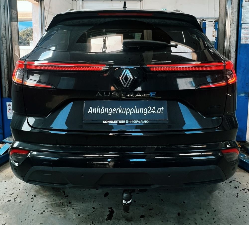 Nachrüstung einer abnehmbaren TowCar Anhängerkupplung am RENAULT AUSTRAL