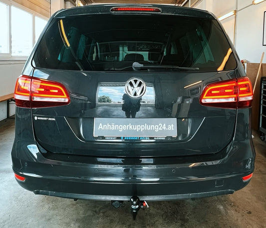 Nachrüstung einer abnehmbaren ORIS Anhängerkupplung am VW Sharan