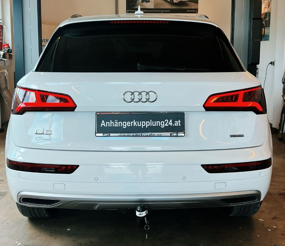 Nachrüstung einer abnehmbaren GDW Anhängerkupplung am Audi Q5 FY