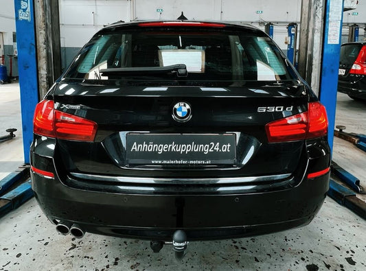 Nachrüstung einer starren HAK-Pol Anhängerkupplung am BMW 5 Touring