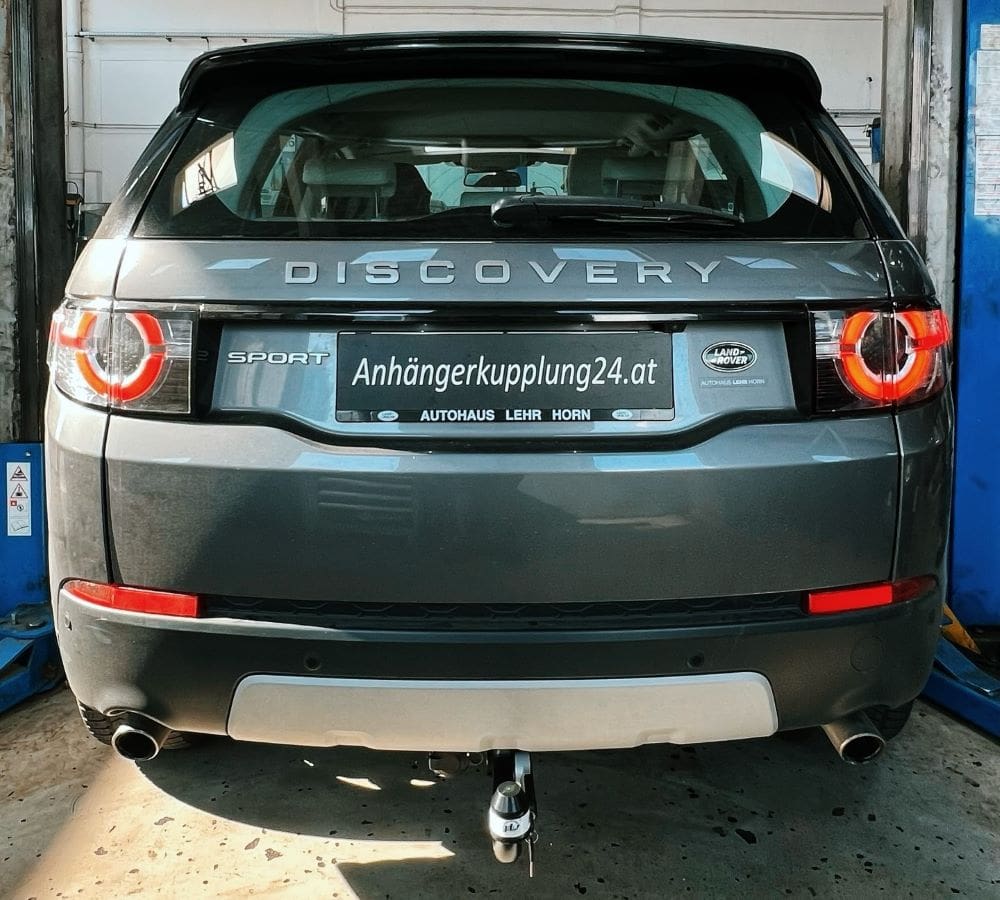 Nachrüstung einer abnehmbaren GDW Anhängerkupplung am LAND ROVER DISCOVERY SPORT