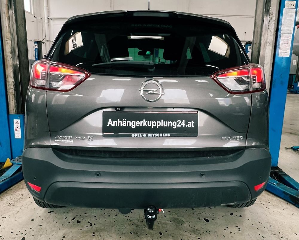 Nachrüstung einer abnehmbaren ORIS Anhängerkupplung am Opel Crossland X