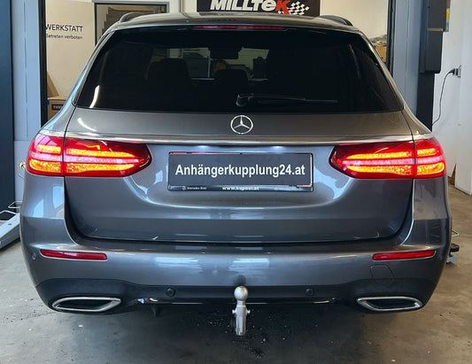 ORIS Anhängerkupplung elektrisch schwenkbar – Nachrüstung an der Mercedes E-Klasse T-Modell