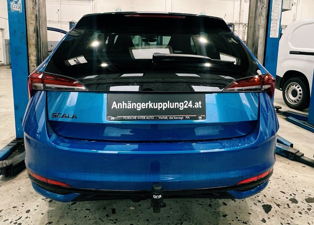 Abnehmbare ORIS Anhängerkupplung am Skoda SCALA – inklusive Codierung