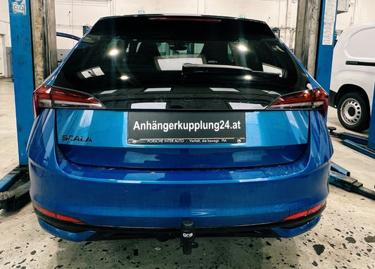 Abnehmbare ORIS Anhängerkupplung am Skoda SCALA – inklusive Codierung