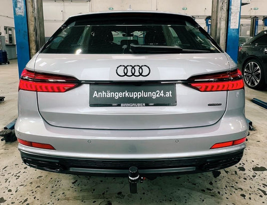 Nachrüstung Westfalia Anhängerkupplung am Audi A6 C8 Avant