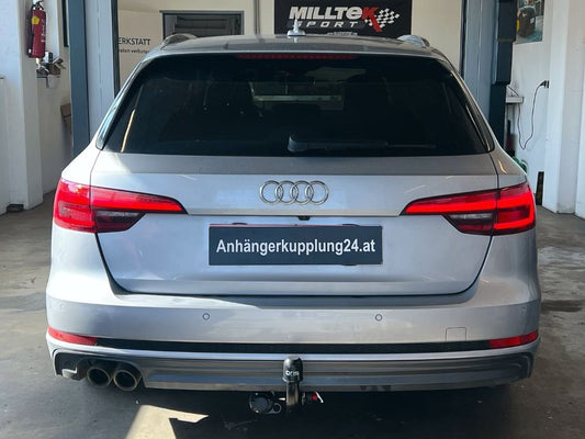 Nachrüstung einer abnehmbaren ORIS Anhängerkupplung am Audi A4 B9 Avant