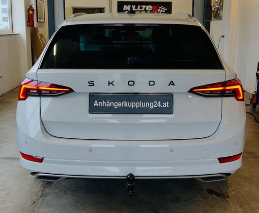 Nachrüstung einer schwenkbaren Vapos Anhängerkupplung am Škoda OCTAVIA IV Combi