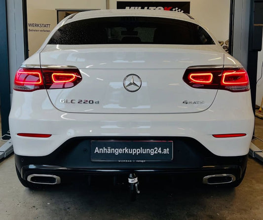 Nachrüstung einer abnehmbaren GDW Anhängerkupplung am Mercedes-Benz GLC Coupé