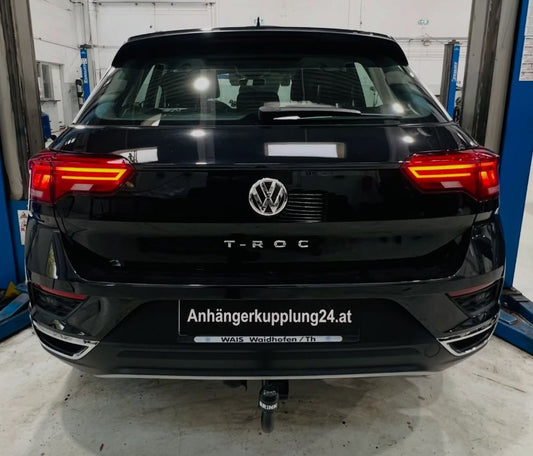 Nachrüstung einer abnehmbaren Brink Anhängerkupplung am VW T-Roc – professionelle Montage bei AHK24.at