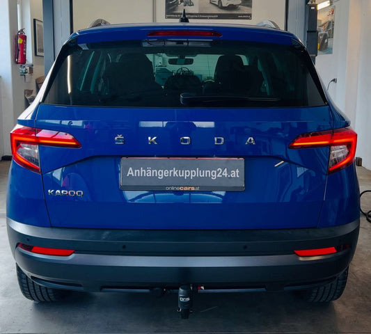 Skoda Karoq Anhängerkupplung nachrüsten – ORIS Anhängerkupplung inklusive Codierung und Freischaltung