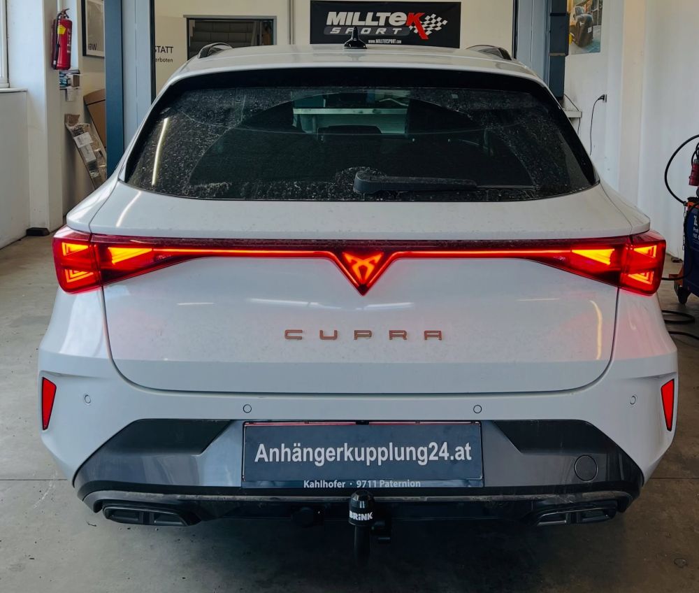 Anhängerkupplung für den Cupra Leon Sportstourer nachrüsten – Brink Anhängerkupplung inklusive Codierung und Freischaltung