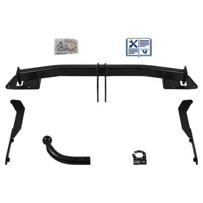 AUTO-HAK Anhängevorrichtung für BJ 2015 starr, E-Satz TRAIL-TEC, Anhängerkupplung, Anhängerkupplung24