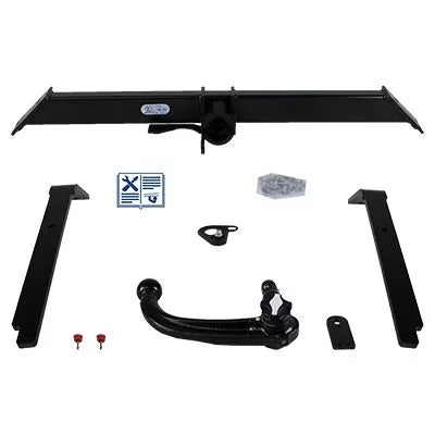 ORIS Anhängevorrichtung für BJ 2004 - 2012 abnehmbar, E-Satz TRAIL-TEC, Anhängerkupplung, Anhängerkupplung24