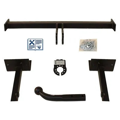 BOSSTOW Anhängevorrichtung für BJ 2011 - 2021 starr, E-Satz TRAIL-TEC, Anhängerkupplung, Anhängerkupplung24