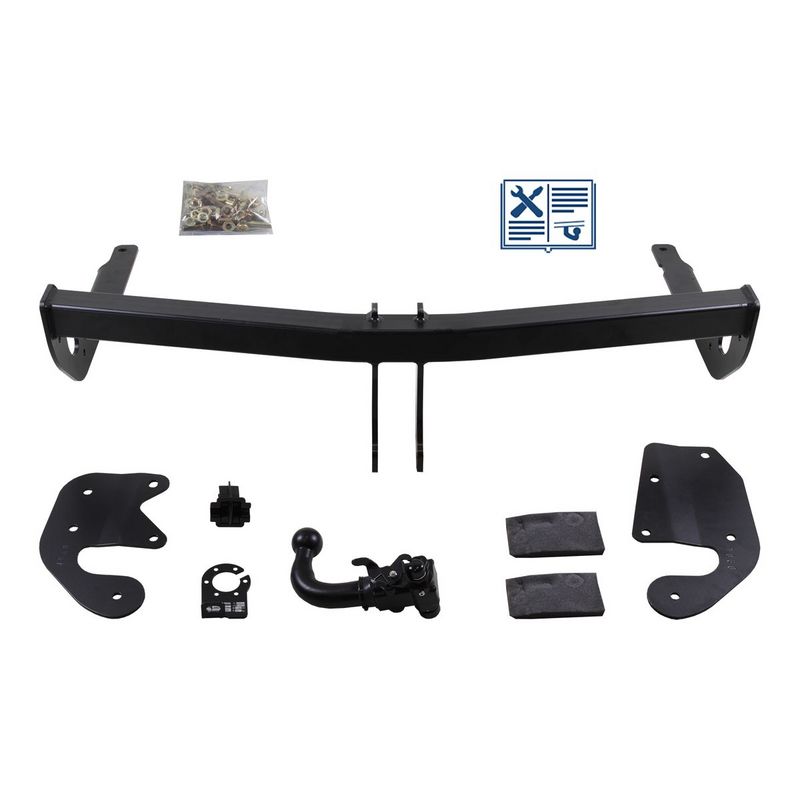 AUTO-HAK Anhängevorrichtung für BJ 2003 - 2008 abnehmbar, E-Satz TRAIL-TEC, Anhängerkupplung, Anhängerkupplung24