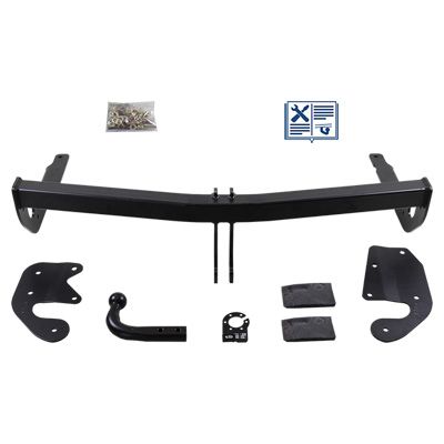 AUTO-HAK Anhängevorrichtung für BJ 2003 - 2008 starr, Anhängerkupplung, Anhängerkupplung24