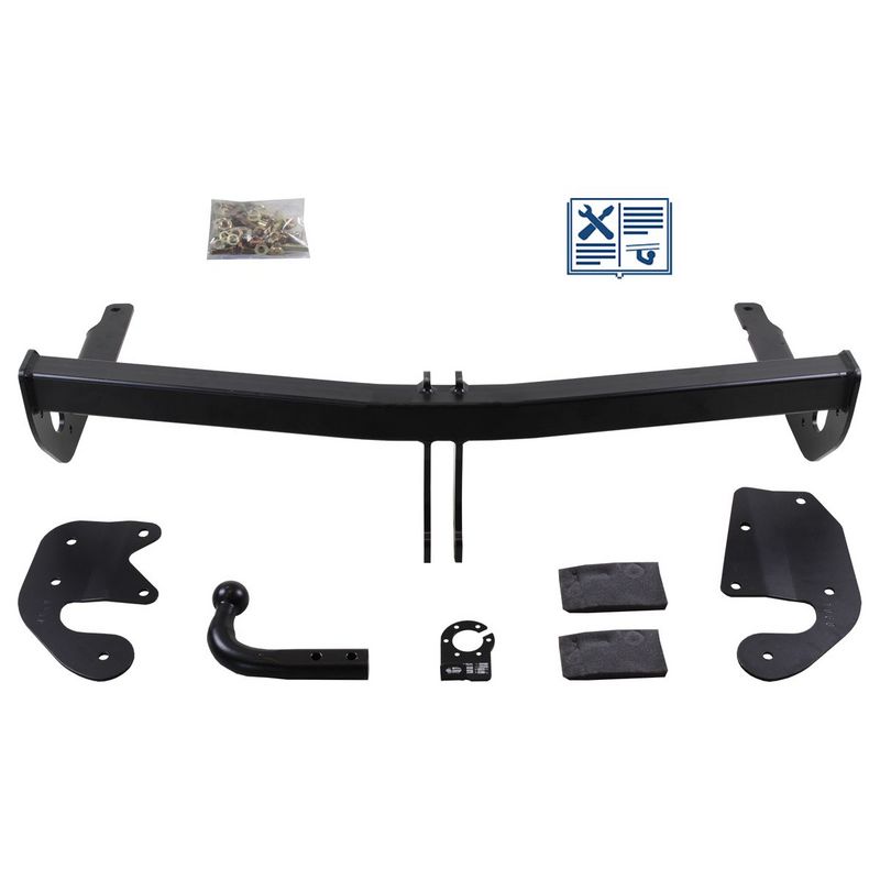 AUTO-HAK Anhängevorrichtung für BJ 2003 - 2008 starr, E-Satz TRAIL-TEC, Anhängerkupplung, Anhängerkupplung24