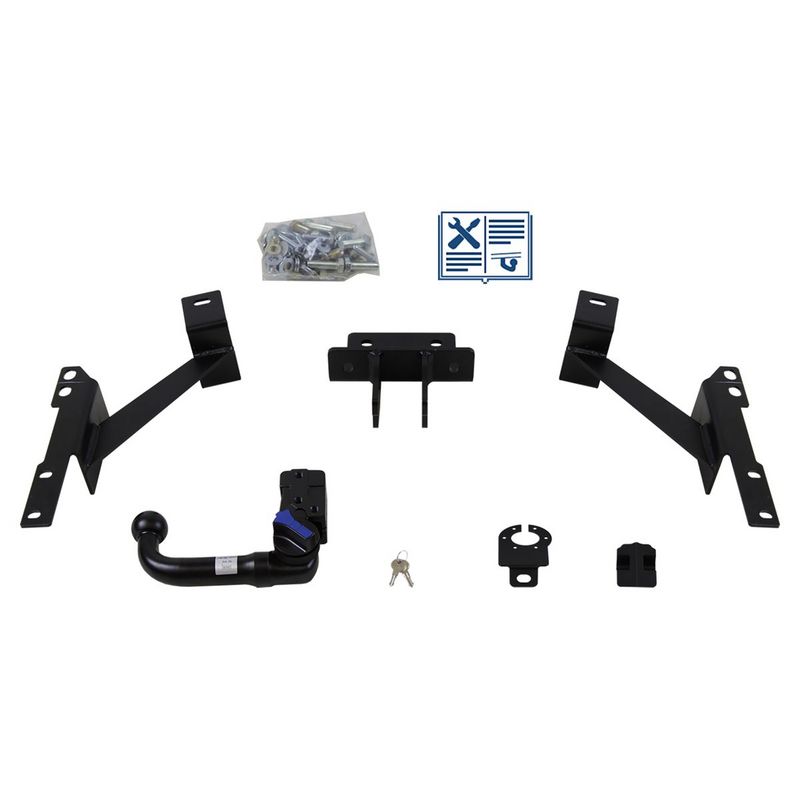AUTO-HAK Anhängevorrichtung für BJ 2002 - 2010 abnehmbar, E-Satz TRAIL-TEC, Anhängerkupplung, Anhängerkupplung24