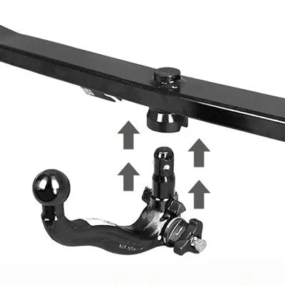 WESTFALIA Anhängevorrichtung für BJ 2006 - 2015 abnehmbar, E-Satz TRAIL-TEC, Anhängerkupplung, Anhängerkupplung24