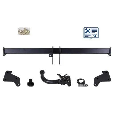 AUTO-HAK Anhängevorrichtung für BJ 2016 abnehmbar, E-Satz TRAIL-TEC, Anhängerkupplung, Anhängerkupplung24