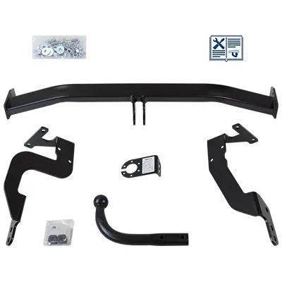 HAK-POL Anhängevorrichtung für BJ 2006 - 2013 starr, E-Satz TRAIL-TEC, Anhängerkupplung, Anhängerkupplung24